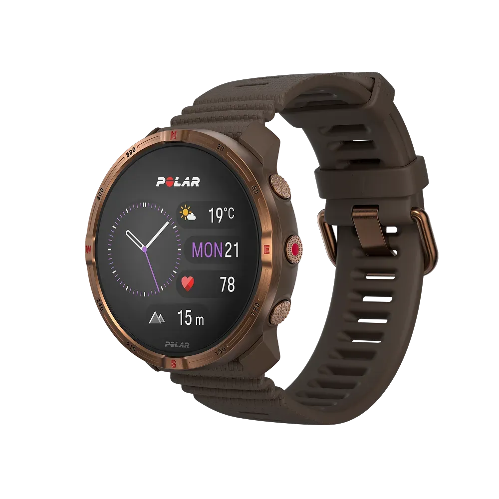 2025 全新Polar Grit X2 (送 FORA 6 Connect 藍牙無綫6合1 E世代血糖機) Night Black Brown Copper 全新行貨 2年保養