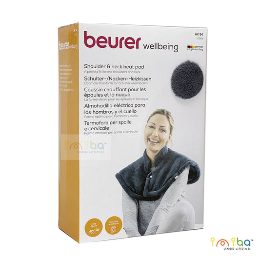 2025 全新beurer 德國百年著名品牌 HK54 保暖熱敷墊 肩頸專用型 灰色 原裝行貨 3年保養