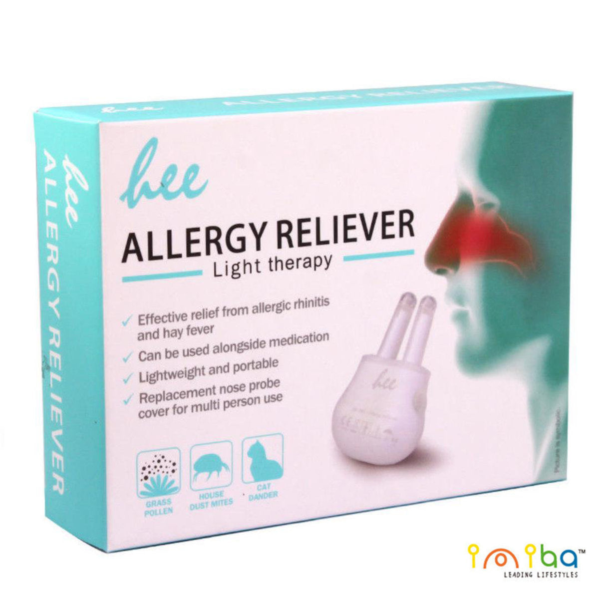 HEE 鼻敏感光療儀 無副作用紓緩鼻敏感花粉鼻塞鼻腔痕癢流鼻水症狀