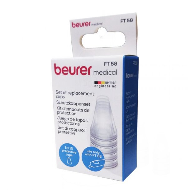 Beurer - FT58 耳探體溫計溫度計耳溫計耳套 2盒 (一共 40 個)