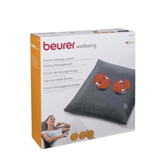 Beurer 原裝beurer MG135 可發熱指壓按摩咕臣攬枕