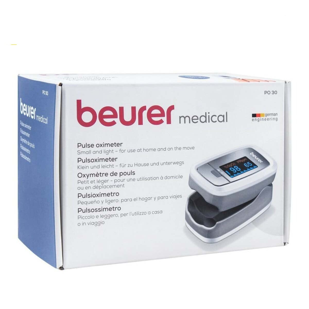 Beurer - PO30 指式脈搏血氧儀血氧關注濃度改善運動效率– imiba 生活百貨