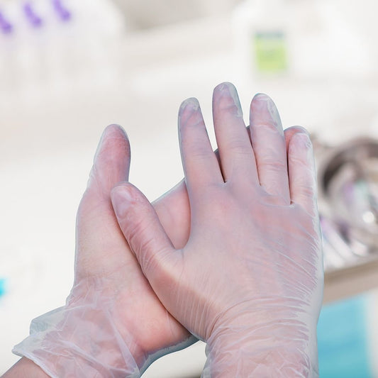 Abena - 丹麥著名品牌 醫用級別無粉一次性手術手套 每盒100隻(細碼)