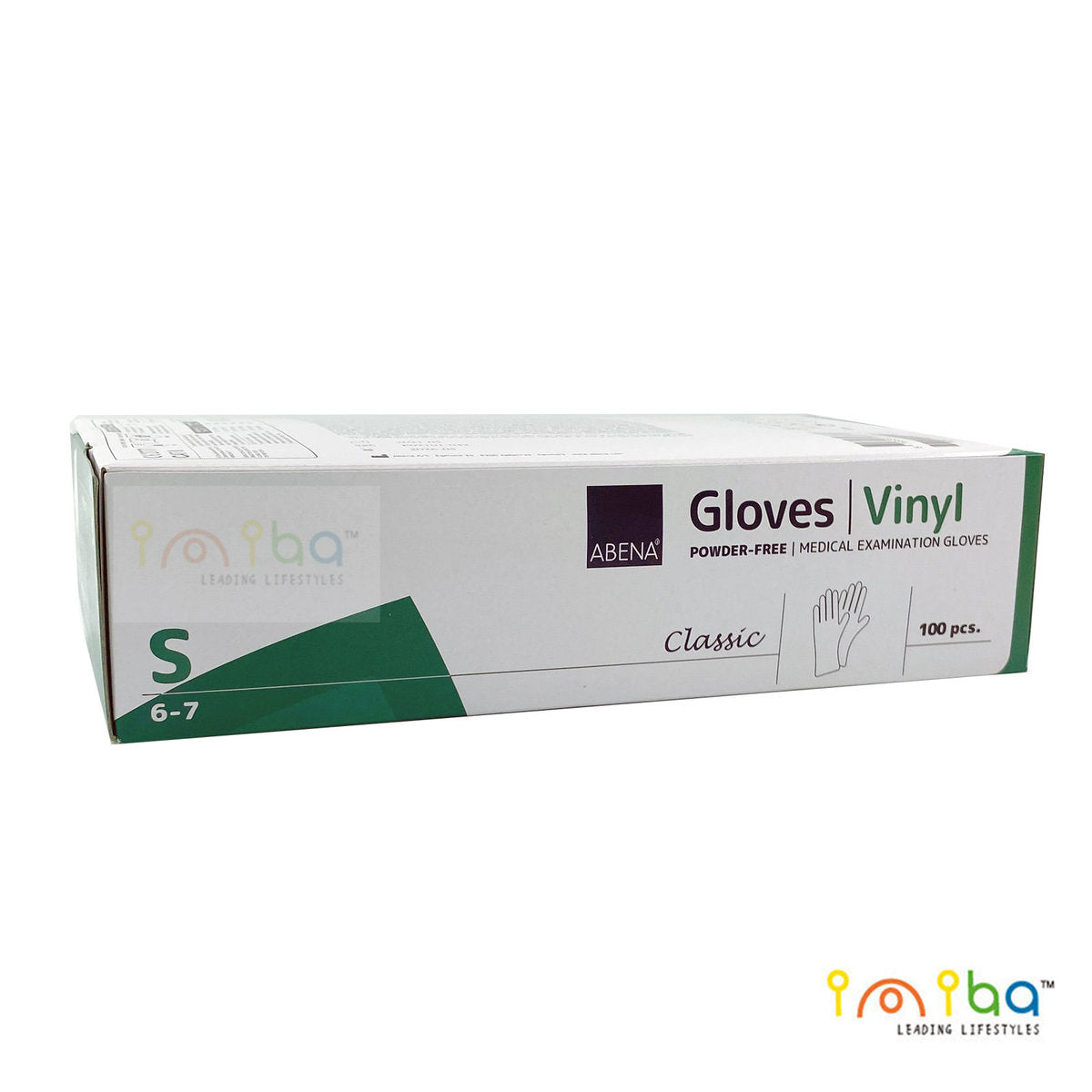 Abena - 丹麥著名品牌 醫用級別無粉一次性手術手套 每盒100隻(細碼)