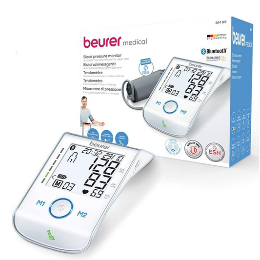 Beurer -BM85 智能手臂式血壓計 USB充電式 5年保養
