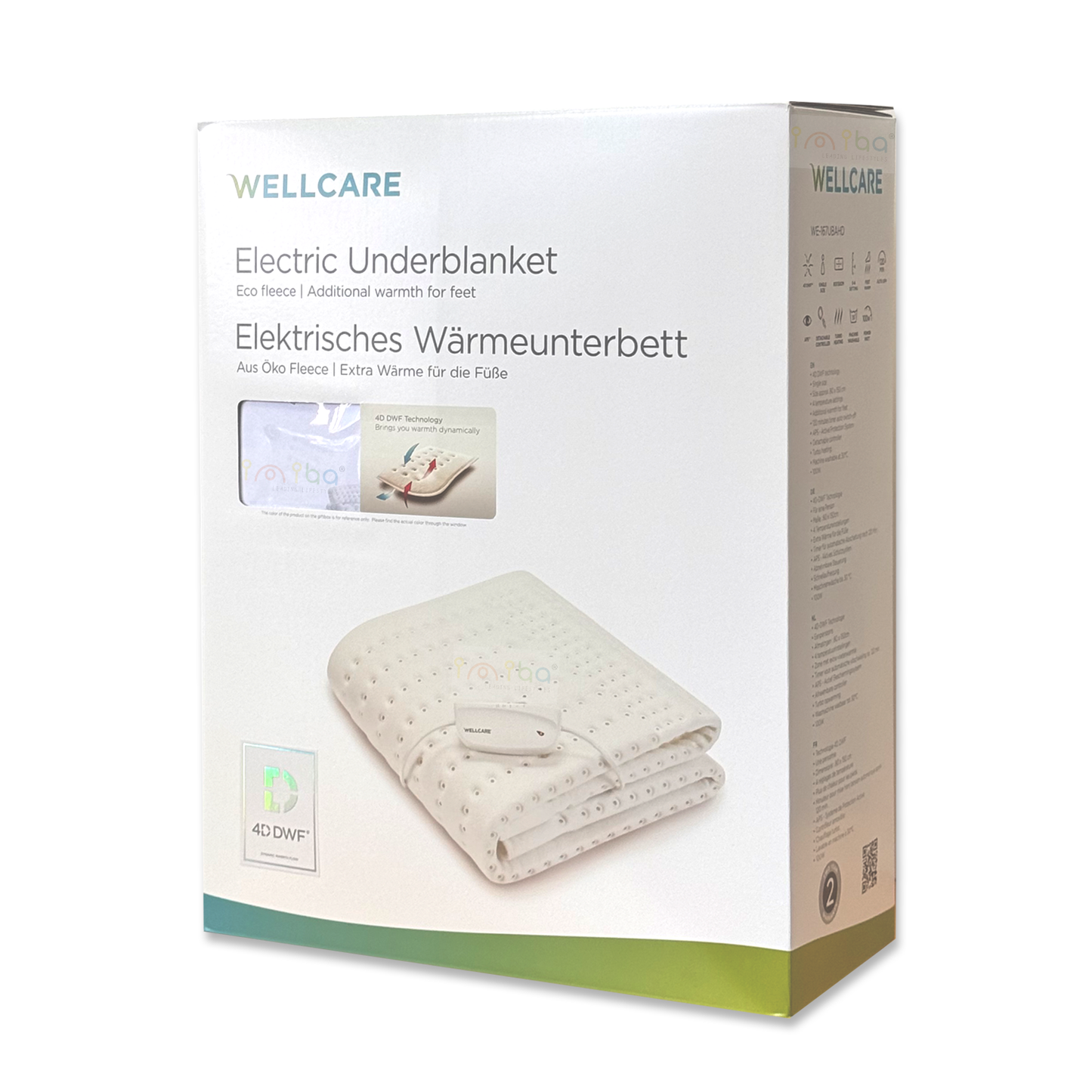 2025 冬季 WELLCARE 電熱毯 單人 雙人 150 x 80/140 CM  保暖墊 恆溫暖墊 電暖墊  發熱床墊  香港三腳插頭 一年保養