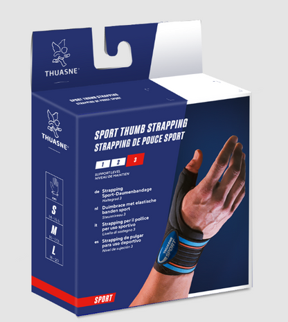 法國途安 THUASNE SPORT 運動束帶型護拇帶 大碼L  排球護指帶 高爾夫球指托  籃球腕帶 護腕帶  運動保護指帶 拇指穩定器 扭傷康復拇指支撐