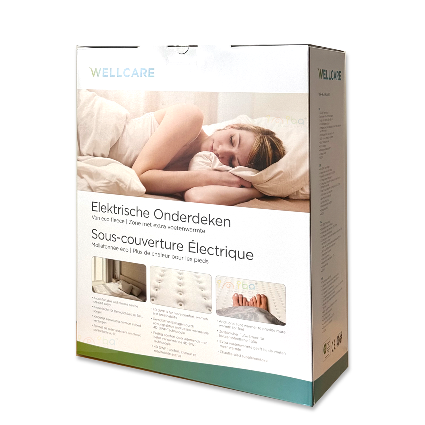 2025 冬季 WELLCARE 電熱毯 單人 雙人 150 x 80/140 CM  保暖墊 恆溫暖墊 電暖墊  發熱床墊  香港三腳插頭 一年保養