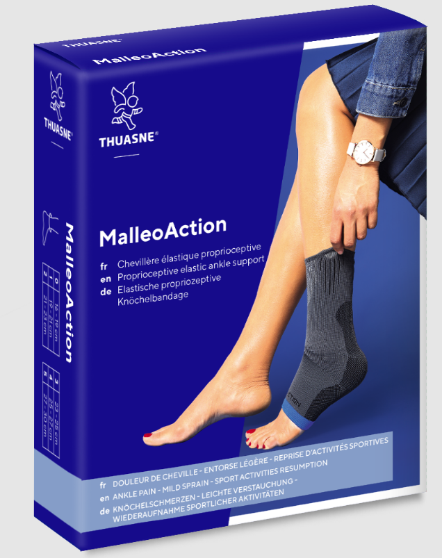 [免運費] 法國 Thuasne MalleoAction 本體感覺彈性踝關節護具 歐洲製造