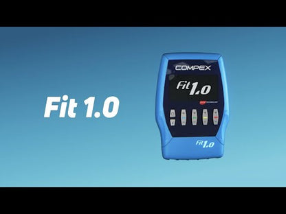 COMPEX Fit 1.0 Muscle Stimulation 肌肉電刺激訓練儀 4電極頻道 一年保養