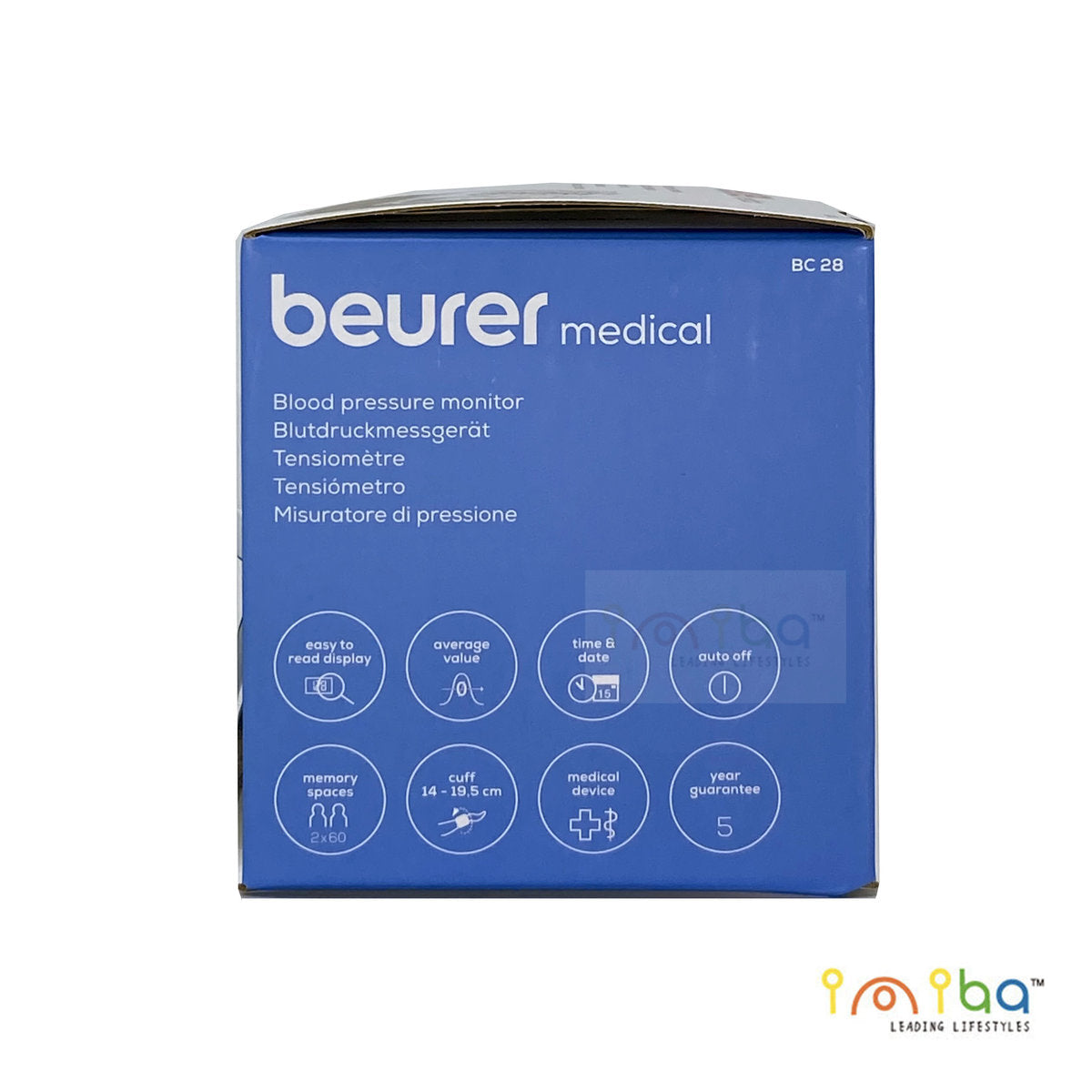 Beurer - 德國品牌 BC28 手腕式血壓計 關懷長者血壓控制關注三高