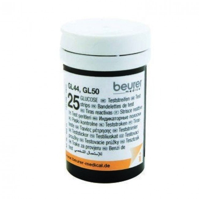 Beurer - 德國品牌 GL44/ 50/ 55 (EVO) (2x25) 血糖監測儀血糖試紙 BEURER GL50 GL55 適用