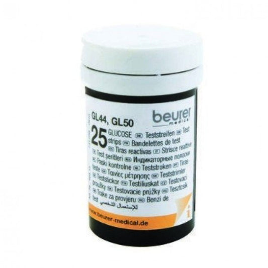 Beurer - 德國品牌 GL44/ 50/ 55 (EVO) (2x25) 血糖監測儀血糖試紙 BEURER GL50 GL55 適用